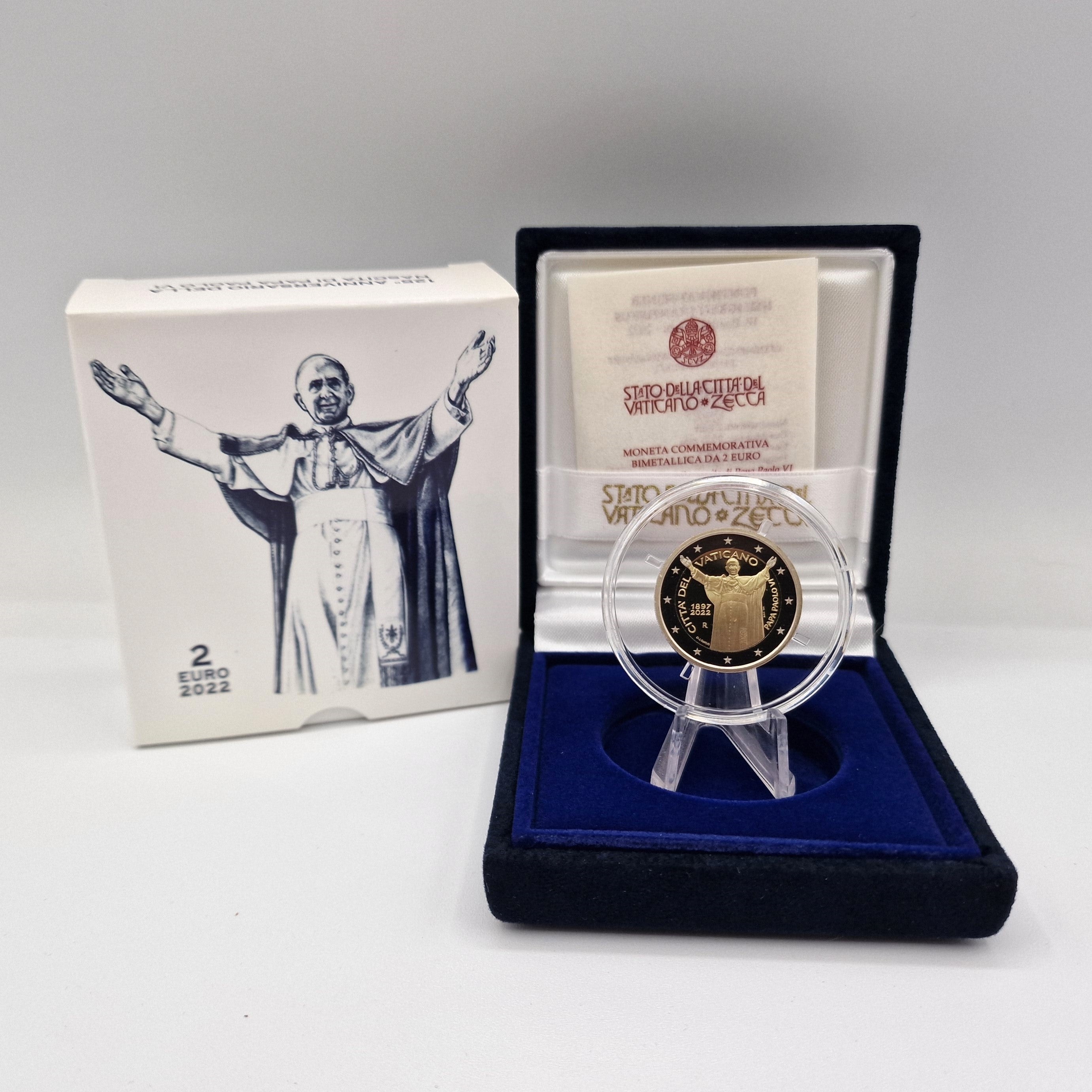 2022 "Pope Paul IV" - 2€ Vatican Proof